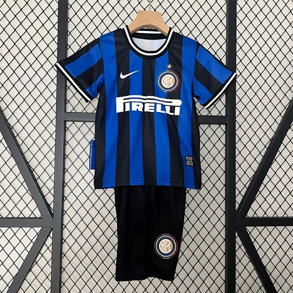 Camiseta Inter Milan Primera Equipación Retro Niño 2009 2010